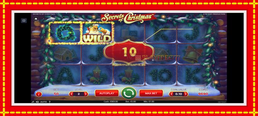 Slot machine Secrets of Christmas with access to free game online, picture 4