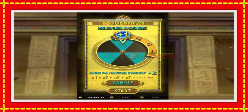 Slot machine Secrets of Cleopatra with access to free game online, picture 3