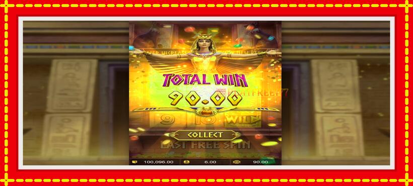 Slot machine Secrets of Cleopatra with access to free game online, picture 5