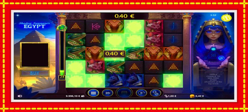 Slot machine Shadow Summoner Egypt with access to free game online, picture 3