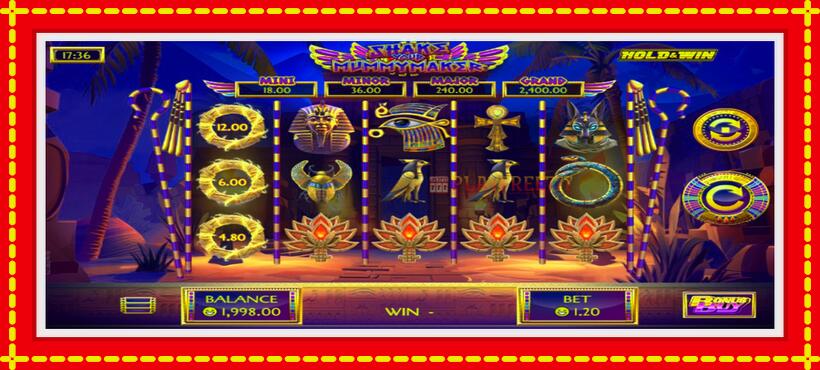 Slot machine Shake Your Mummymaker with access to free game online, picture 2