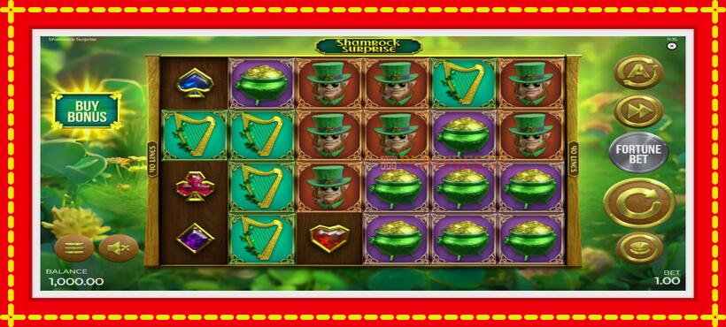 Slot machine Shamrock Surprise with access to free game online, picture 2