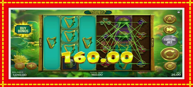 Slot machine Shamrock Surprise with access to free game online, picture 3