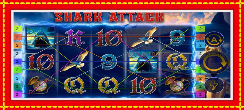 Slot machine Shark Attack with access to free game online, picture 2