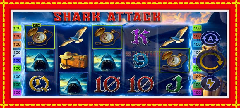 Slot machine Shark Attack with access to free game online, picture 3