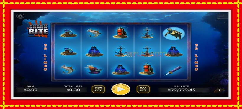 Slot machine Shark Bite with access to free game online, picture 1