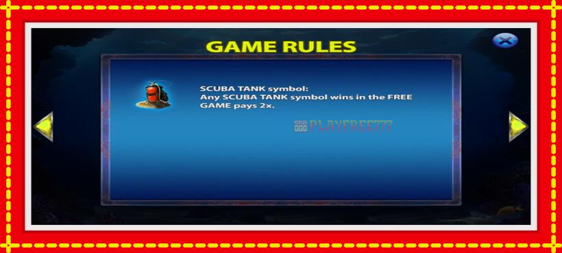 Slot machine Shark Bite with access to free game online, picture 4