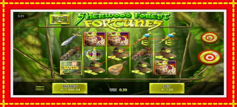 Slot machine Sherwood Forest Fortunes with access to free game online, picture 2