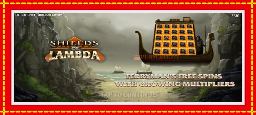 Slot machine Shields of Lambda with access to free game online, picture 1