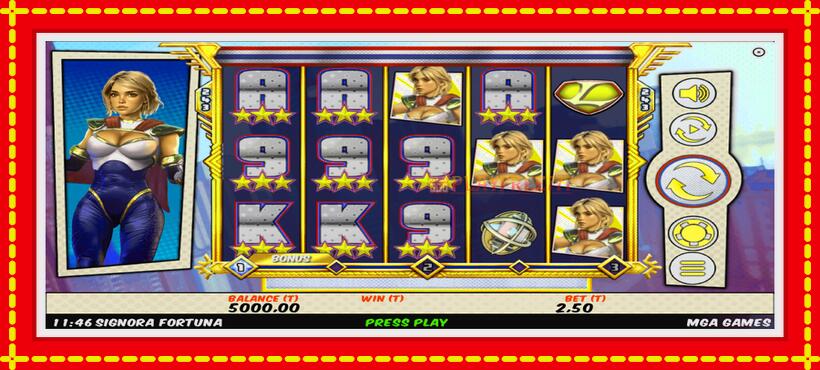 Slot machine Signora Fortuna with access to free game online, picture 2