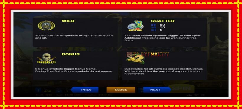 Slot machine Sindbad with access to free game online, picture 4