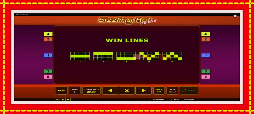 Slot machine Sizzling Hot Deluxe with access to free game online, picture 7