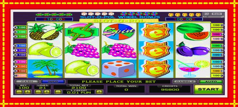 Slot machine Slot-o-Pol with access to free game online, picture 3