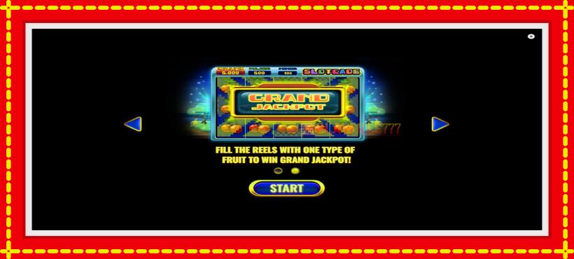 Slot machine Slotcade with access to free game online, picture 1