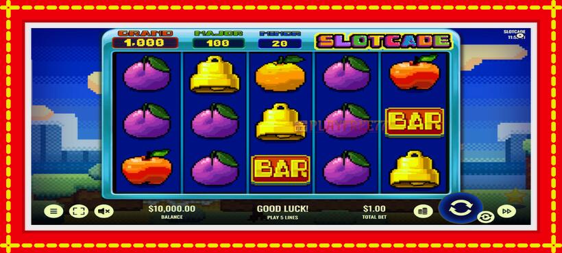 Slot machine Slotcade with access to free game online, picture 2