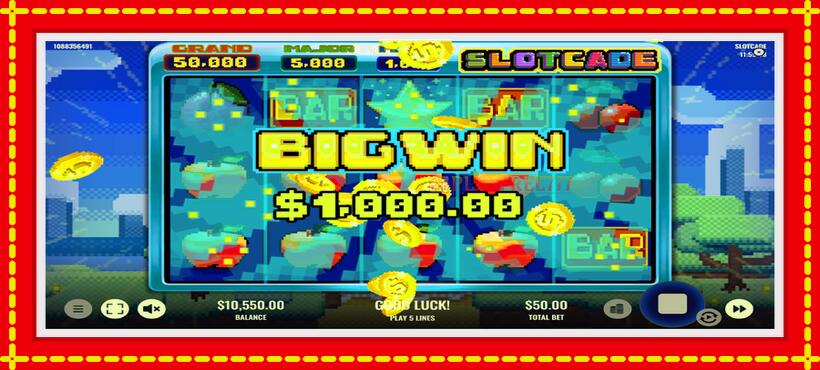 Slot machine Slotcade with access to free game online, picture 4