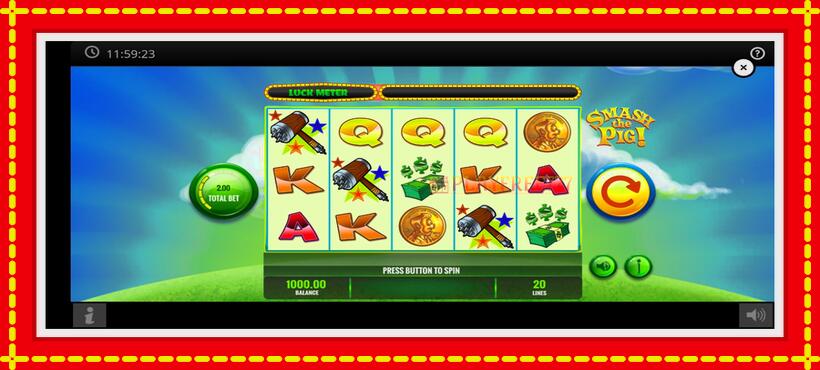 Slot machine Smash the Pig with access to free game online, picture 2