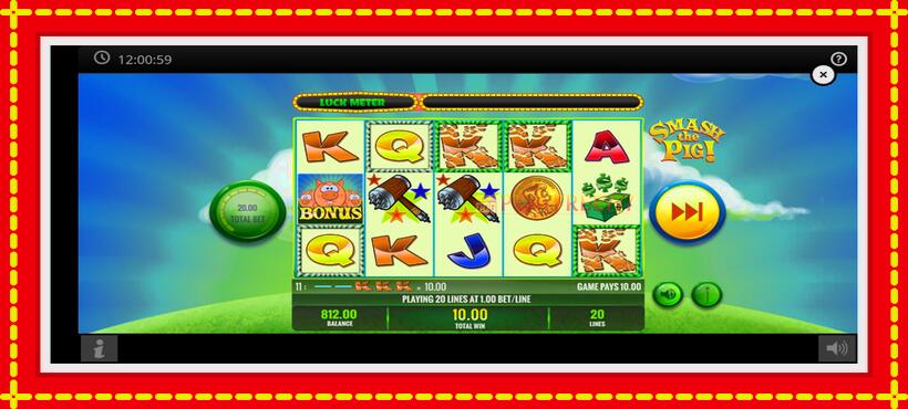 Slot machine Smash the Pig with access to free game online, picture 4