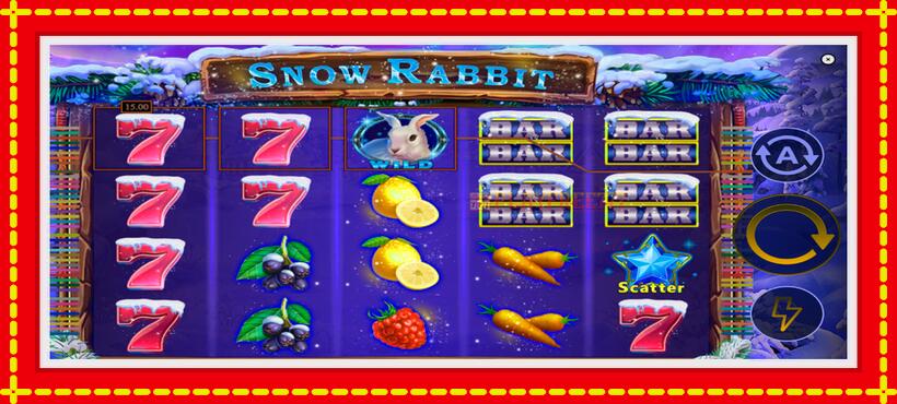 Slot machine Snow Rabbit with access to free game online, picture 3