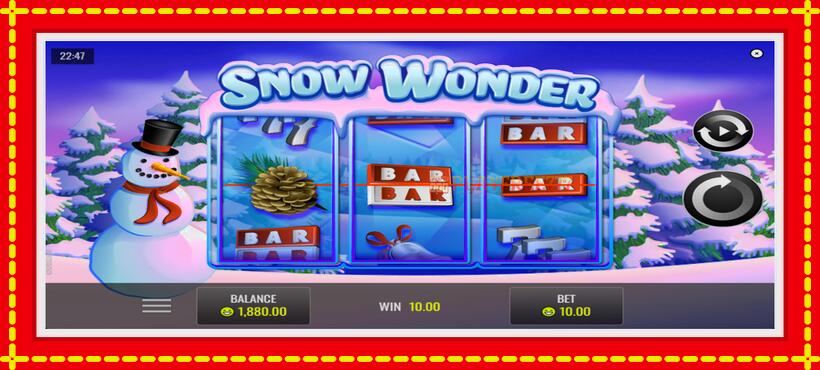 Slot machine Snow Wonder with access to free game online, picture 4