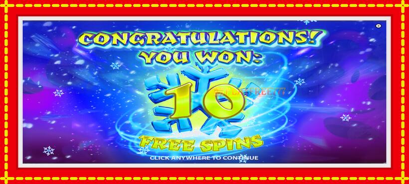 Slot machine Snowflake Sorcery with access to free game online, picture 3