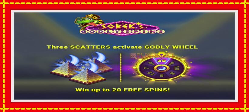 Slot machine Sobeks Goldy Spins with access to free game online, picture 3