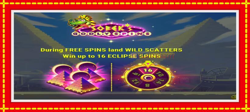 Slot machine Sobeks Goldy Spins with access to free game online, picture 5