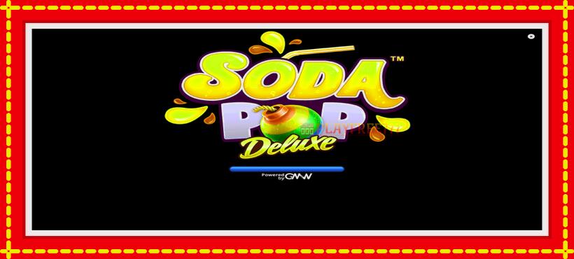 Slot machine Soda Pop Deluxe with access to free game online, picture 1