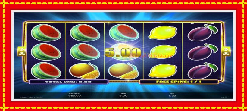 Slot machine Something Fruity with access to free game online, picture 3