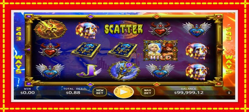 Slot machine Sorcerer and Demon with access to free game online, picture 2