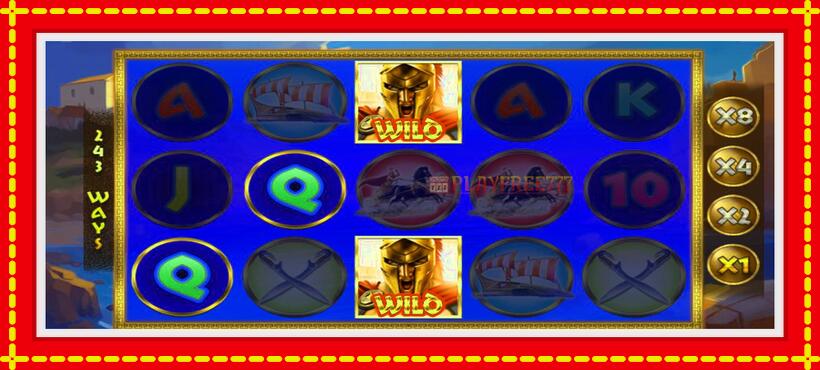 Slot machine Spartan with access to free game online, picture 4