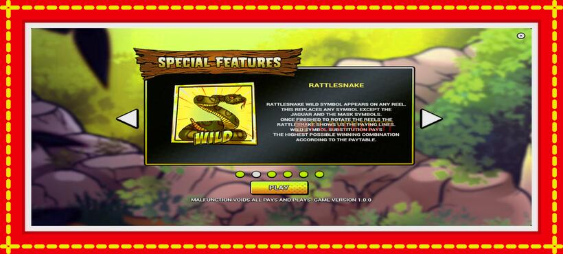 Slot machine Spin Jones and the Golden Idol with access to free game online, picture 1