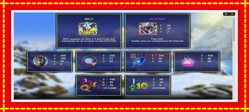 Slot machine Spin Sorceress with access to free game online, picture 5