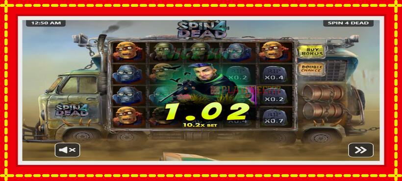 Slot machine Spin4Dead with access to free game online, picture 2