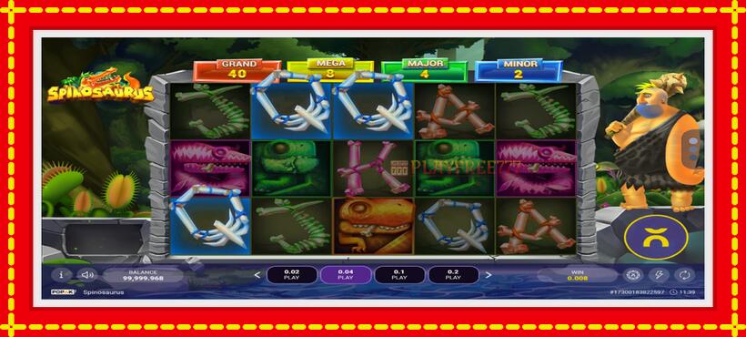 Slot machine Spinosaurus with access to free game online, picture 2