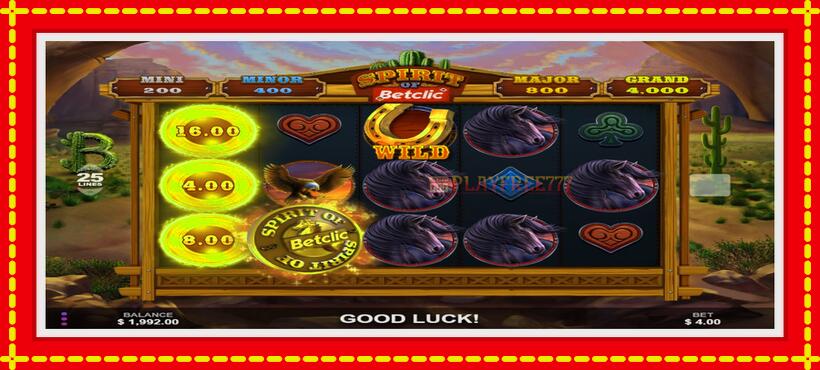 Slot machine Spirit of Betclic with access to free game online, picture 3