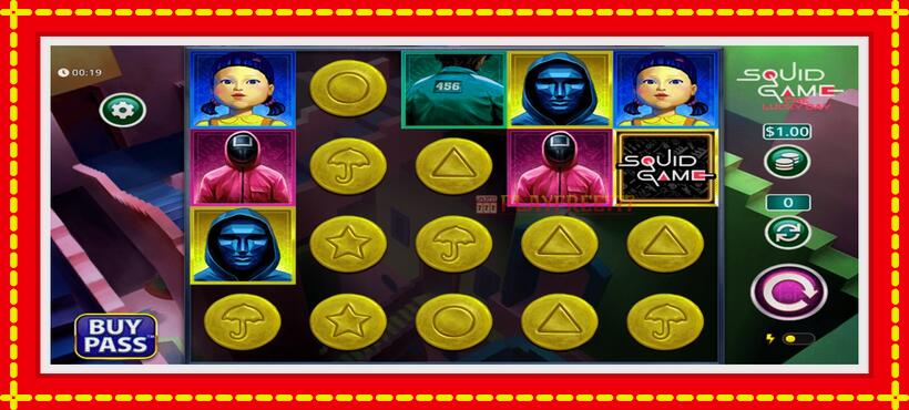 Slot machine Squid Game One Lucky Day with access to free game online, picture 3