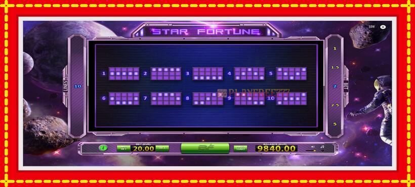 Slot machine Star Fortune with access to free game online, picture 7