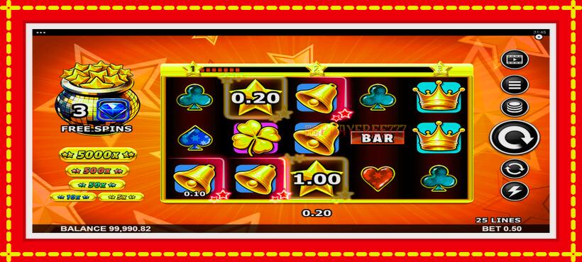 Slot machine Star Stash Wild 7s with access to free game online, picture 5