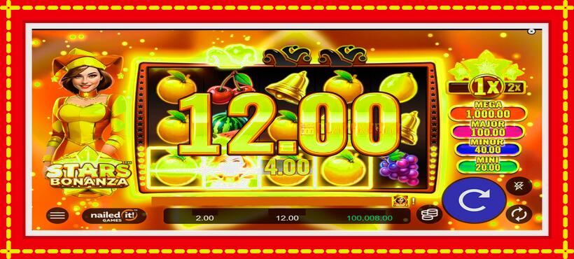 Slot machine Stars Bonanza with access to free game online, picture 2