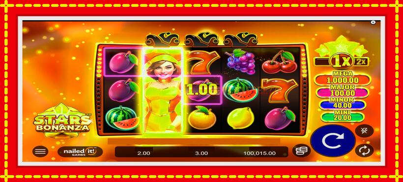 Slot machine Stars Bonanza with access to free game online, picture 3