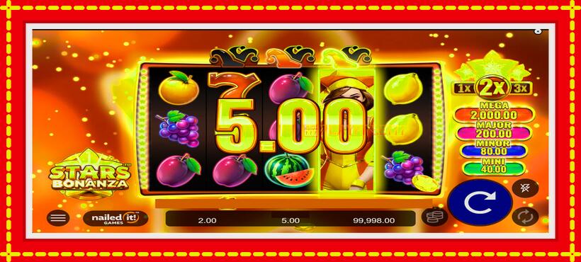 Slot machine Stars Bonanza with access to free game online, picture 5