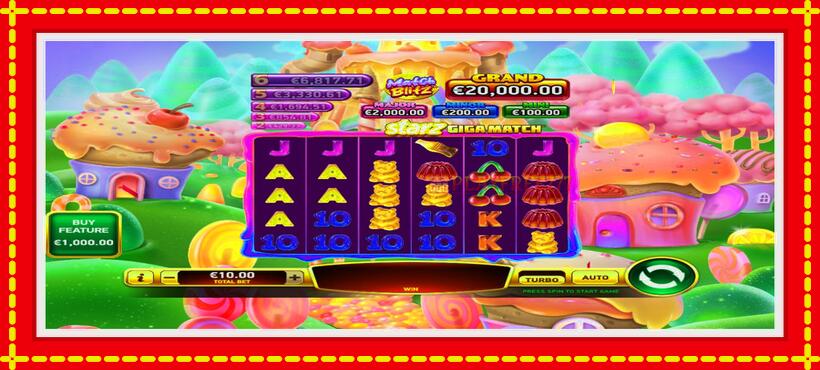 Slot machine Starz Giga Match with access to free game online, picture 1