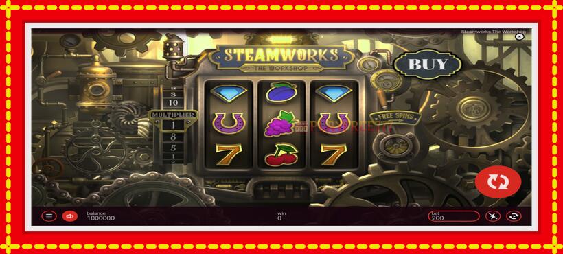 Slot machine Steamworks - The Workshop with access to free game online, picture 2