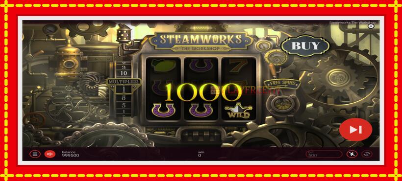 Slot machine Steamworks - The Workshop with access to free game online, picture 3