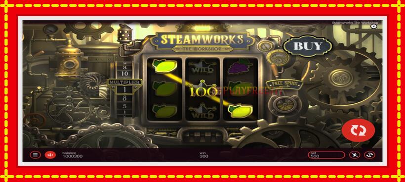 Slot machine Steamworks - The Workshop with access to free game online, picture 4