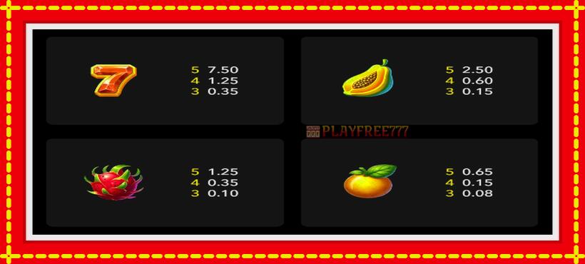 Slot machine Sticky Fruit Madness with access to free game online, picture 5