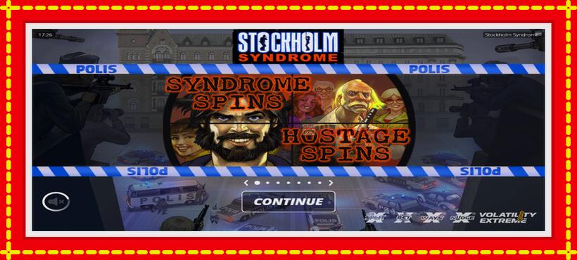 Slot machine Stockholm Syndrome with access to free game online, picture 1