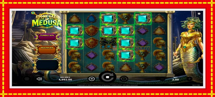 Slot machine Stone Gaze of Medusa with access to free game online, picture 2