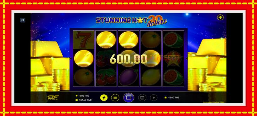 Slot machine Stunning Hot 20 Deluxe with access to free game online, picture 2